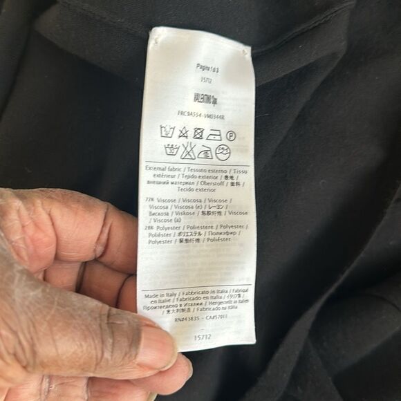 Redvalentino Black Open Back Sleeveless Dress S - Picture 10 of 11